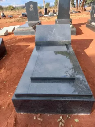Picture of tombstones