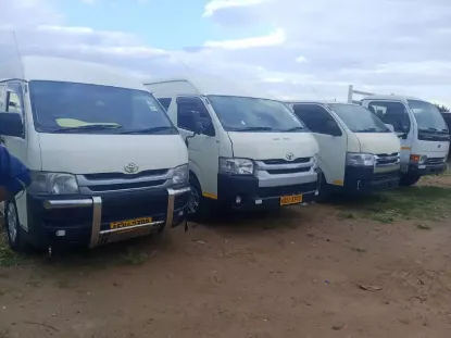 Picture of Toyota quantum for hire.