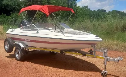 Picture of Raven Marine Esprit 18 Foot Hull with Mercury 125 Motor Esprit 18 Foot Hull with Mercury 125 Motor 1986
