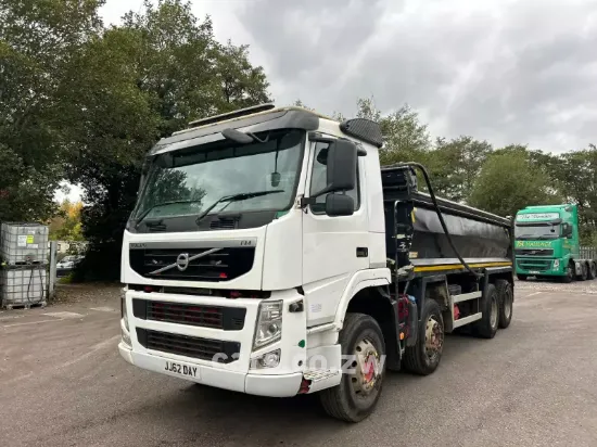 Picture of Scania and Volvo Tippers Trucks for rental