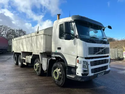 Picture of Scania and Volvo Tippers Trucks for rental