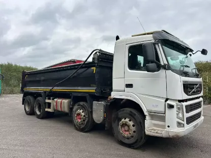 Picture of Scania and Volvo Tippers Trucks for rental