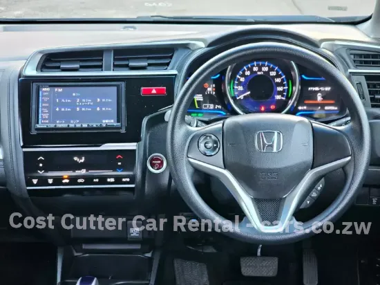 Picture of Honda Fit Hybrid for hire!