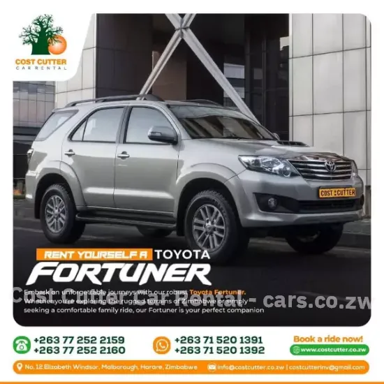 Picture of Automatic Toyota Fortuner D4Ds for hire!
