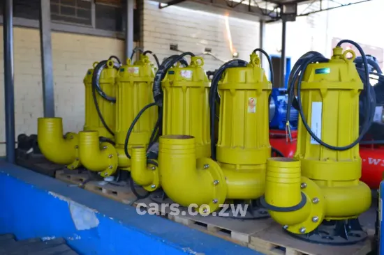 Picture of Mining Dewatering Water Pumps.