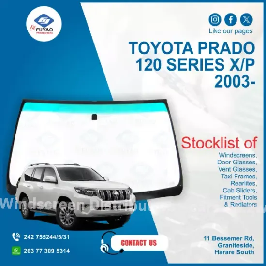 Picture of Windscreen Toyota Prado