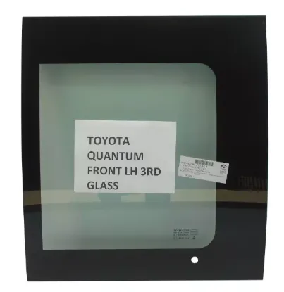 Picture of Sideglass Toyota Quantum FRONT LH 3RD GLASS