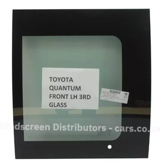 Picture of Sideglass Toyota Quantum FRONT LH 3RD GLASS