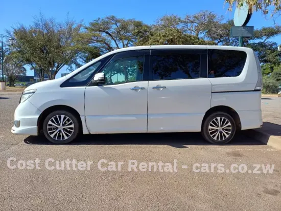 Picture of Seven seater Nissan Serenas