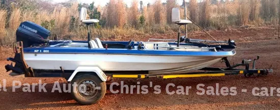 Picture of River Ranger Hull With Evinrude 50 Motor 1997