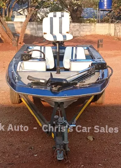 Picture of River Ranger Hull With Evinrude 50 Motor 1997