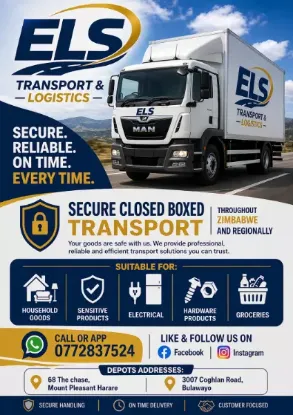 Picture of CLOSED SECURED BOXED TRUCKS Transporters and Logistics