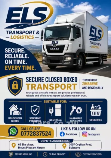 Picture of CLOSED SECURED BOXED TRUCKS Transporters and Logistics