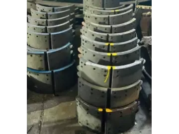 Picture of Henred Trailer Brake Shoes rebonding