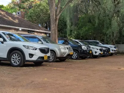 Picture of Mazda CX-5s for hire!