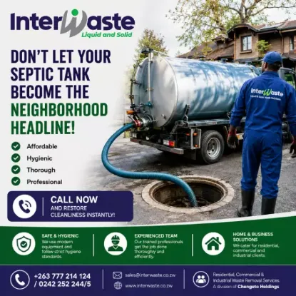 Picture of LIQUID WASTE REMOVAL EXPERTS – HARARE