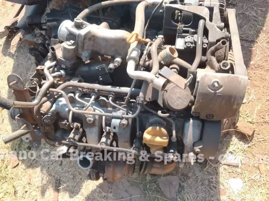 Picture of Captiva diesel engine and gearbox.