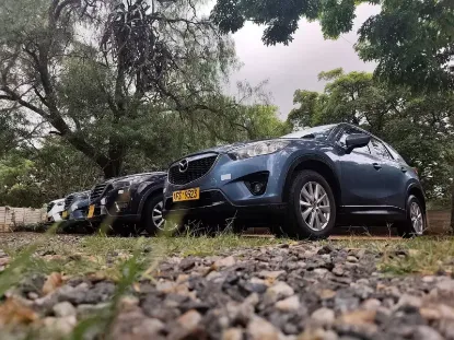 Picture of Mazda CX-5s for rental!