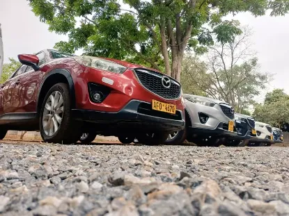 Picture of Mazda CX-5s for rental!