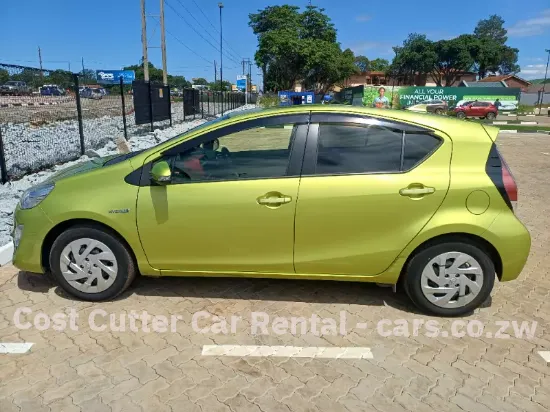Picture of Toyota Aqua for hire!
