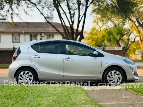 Picture of Toyota Aqua for hire!