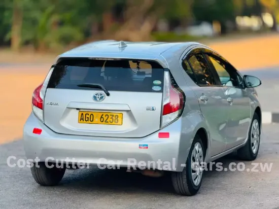 Picture of Toyota Aqua for hire!