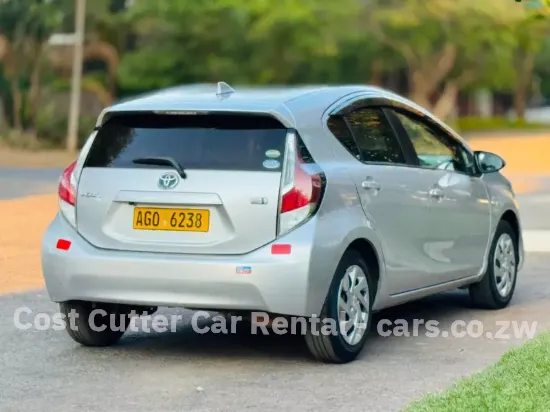 Picture of Toyota Aqua for hire!