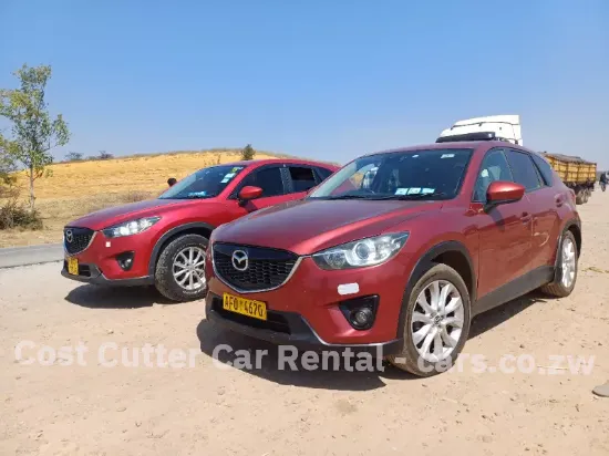 Picture of Mazda CX-5s for hire!