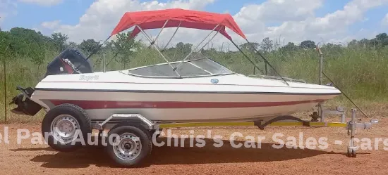 Picture of Raven Marine Esprit 18 Foot Hull with Mercury 125 Motor 1986