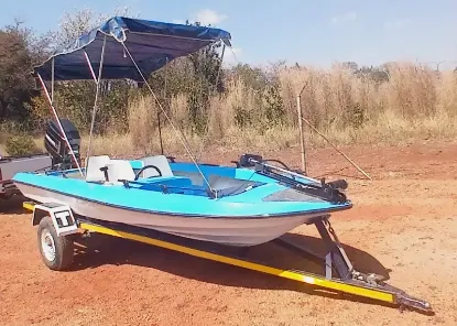 Picture of Piranha Hull WIth Mercury 90 Motor 1977