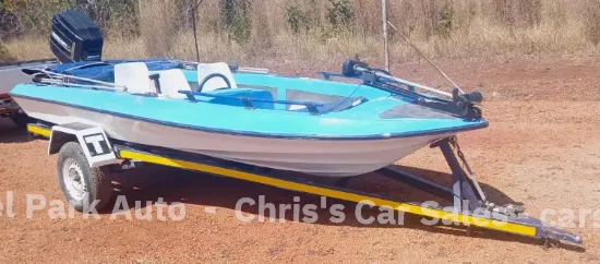 Picture of Piranha Hull WIth Mercury 90 Motor 1977
