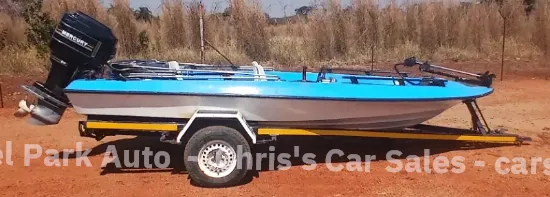 Picture of Piranha Hull WIth Mercury 90 Motor 1977
