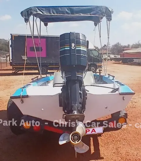 Picture of Piranha Hull WIth Mercury 90 Motor 1977