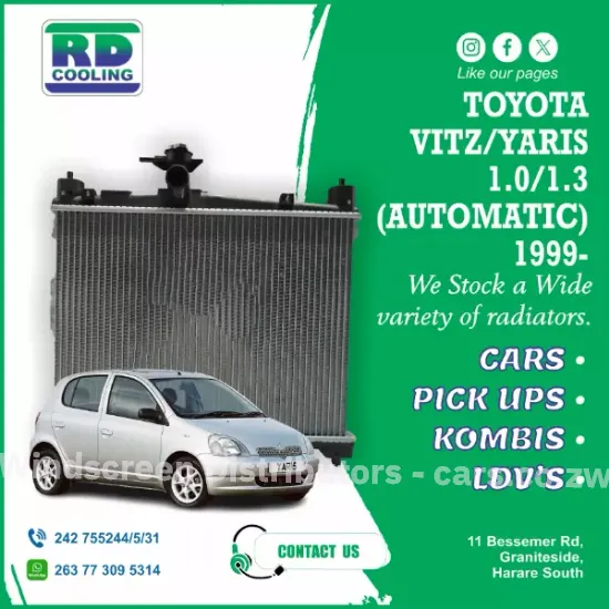 Picture of Radiator Toyota Vitz/Yaris