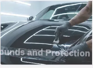 Picture of Paint Protection Film (PPF) ranging from 2500